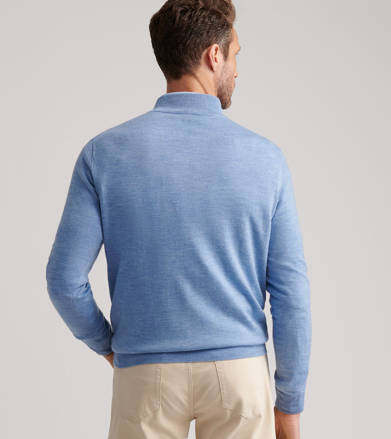 Autumn Crest Suede Trim Quarter-Zip - Alternate Image 2