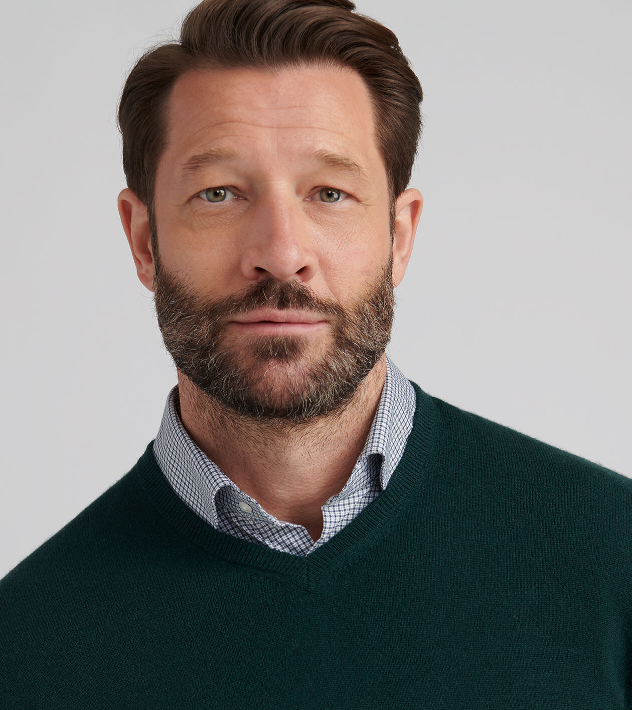 Crown Heritage Cashmere V-Neck Sweater - Alternate Image 3