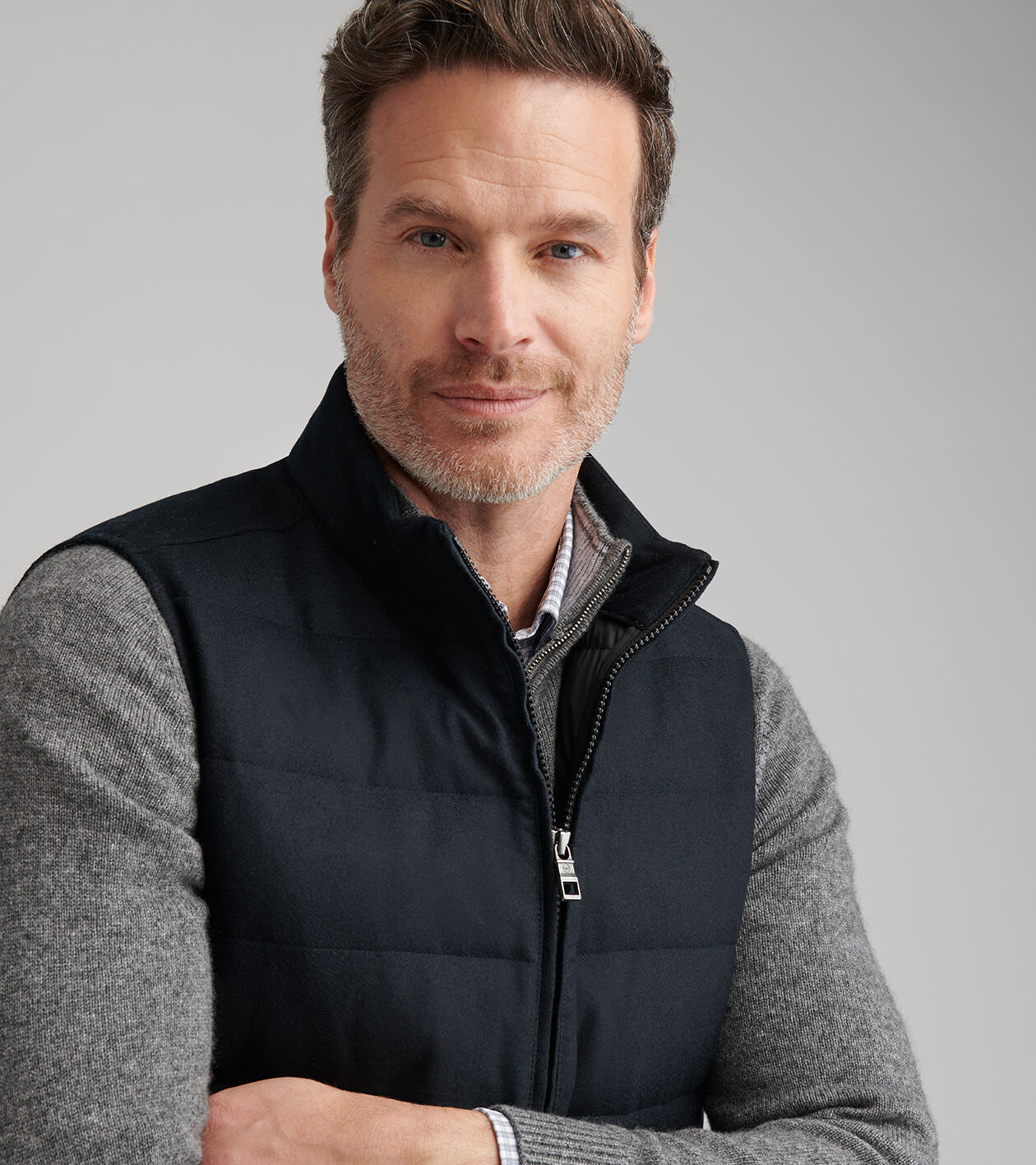 Davos Flannel Vest | Men's Vests | Peter Millar