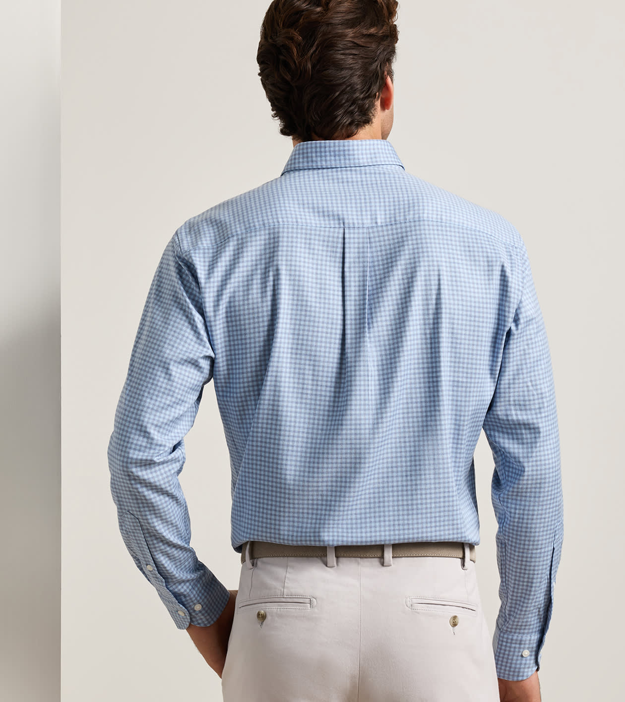 Liam Crown Soft Twill Sport Shirt in BLUE FREESIA - Alternate Image 2