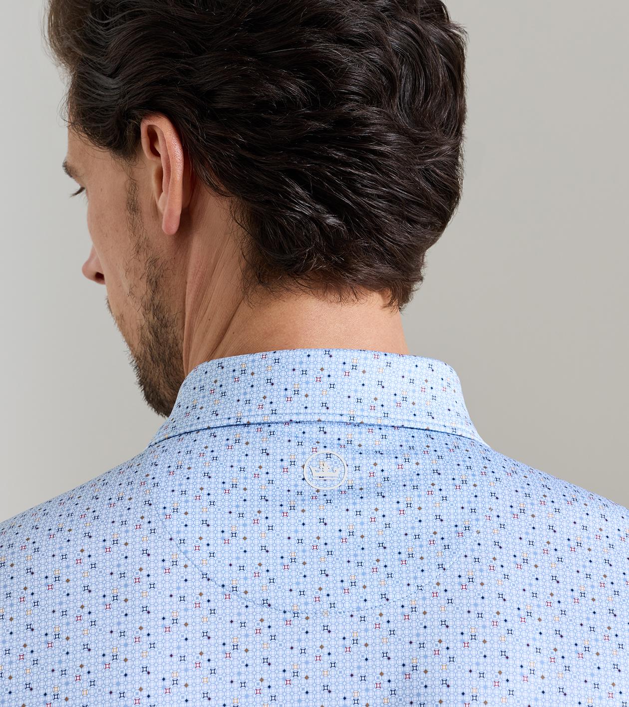 Rivington Performance Jersey Polo in LAKESIDE - Alternate Image 3