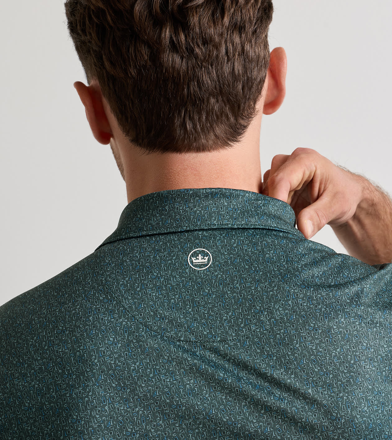 Transfusion Performance Jersey Polo in PINE BROOK - Alternate Image 3