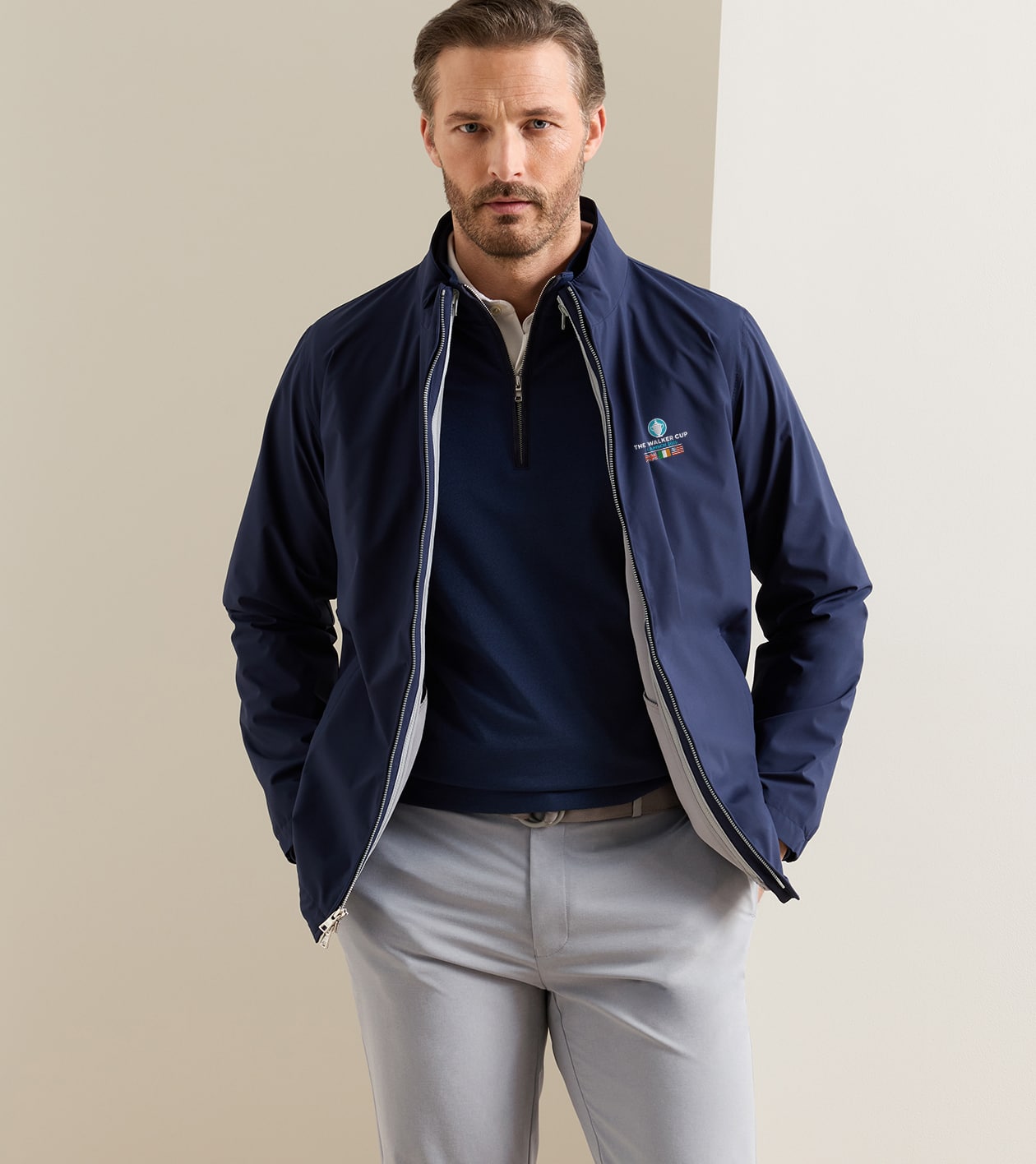 51st Walker Cup Ryder 3-In-1 Jacket in Navy - Alternate Image 1