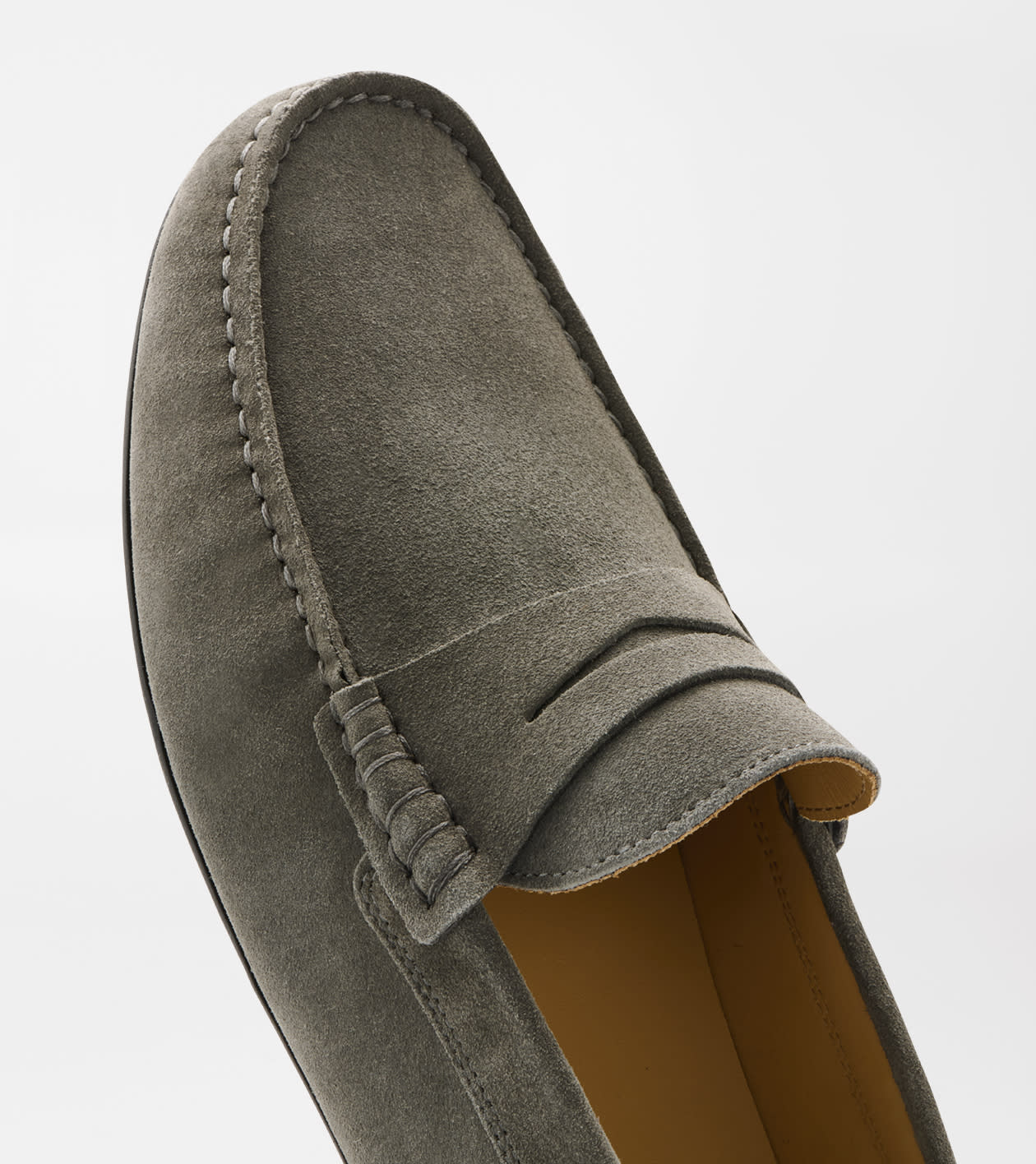 Suffolk Suede Driver in Gale Grey - Alternate Image 4