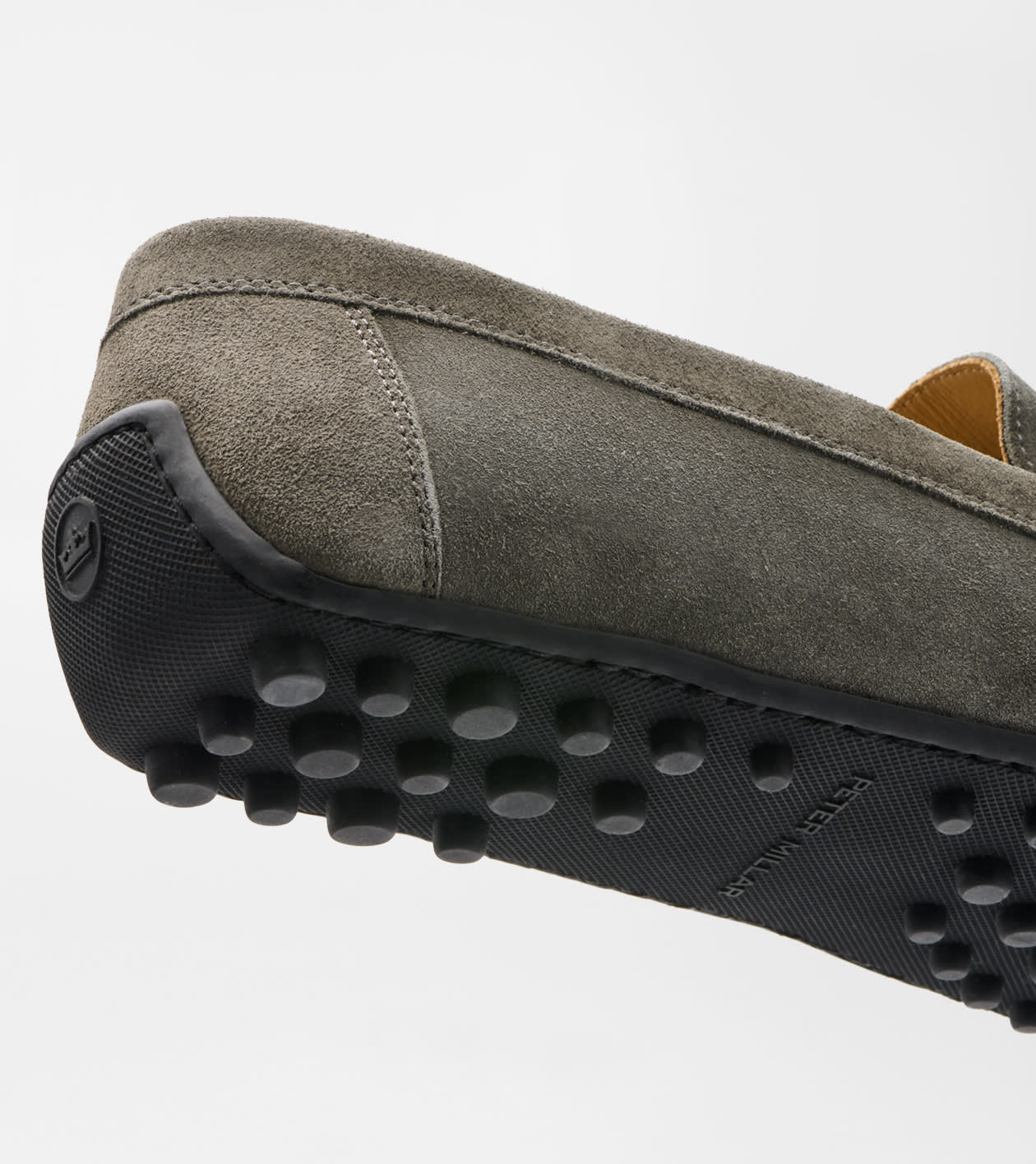 Suffolk Suede Driver in Gale Grey - Alternate Image 5