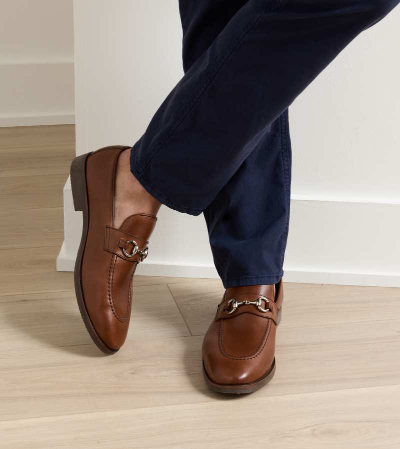 Madison Bit Loafer in Chestnut - Alternate Image 1