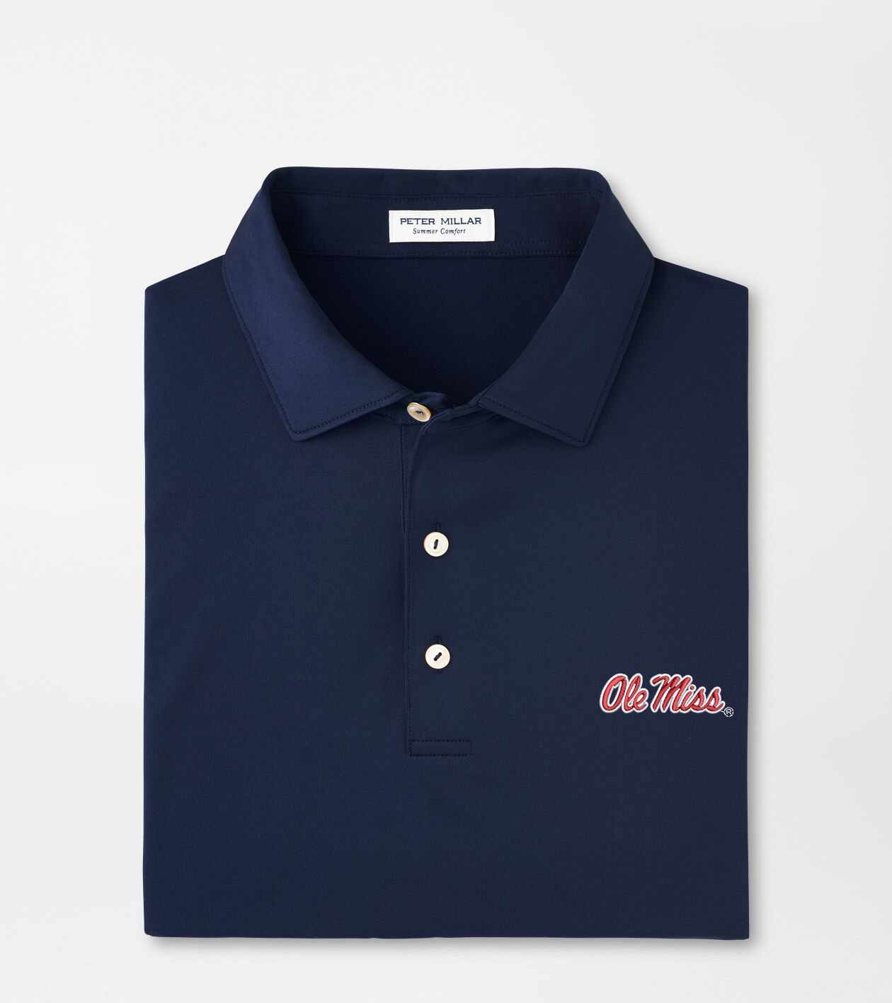 ★値下げしました★Peter Millarポロシャツ XL Ole Miss Solid Performance Jersey Polo | Men's Collegiate Apparel