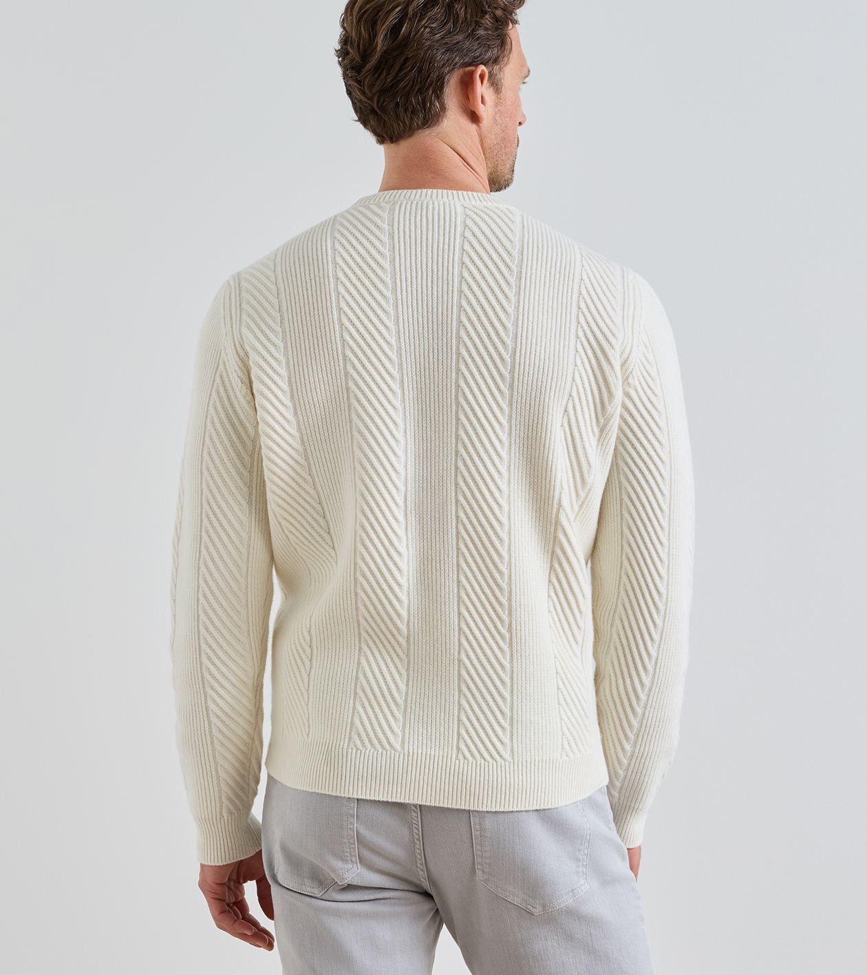 Dolomite Crewneck Sweater in Almond - Alternate Image 2