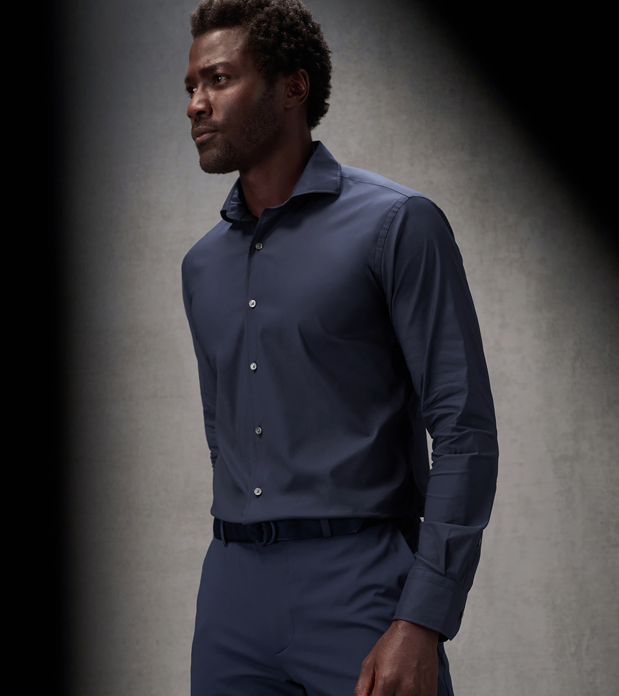 Pursuit Performance Twill Sport Shirt in PROVIDENCE BAY - Alternate Image 1