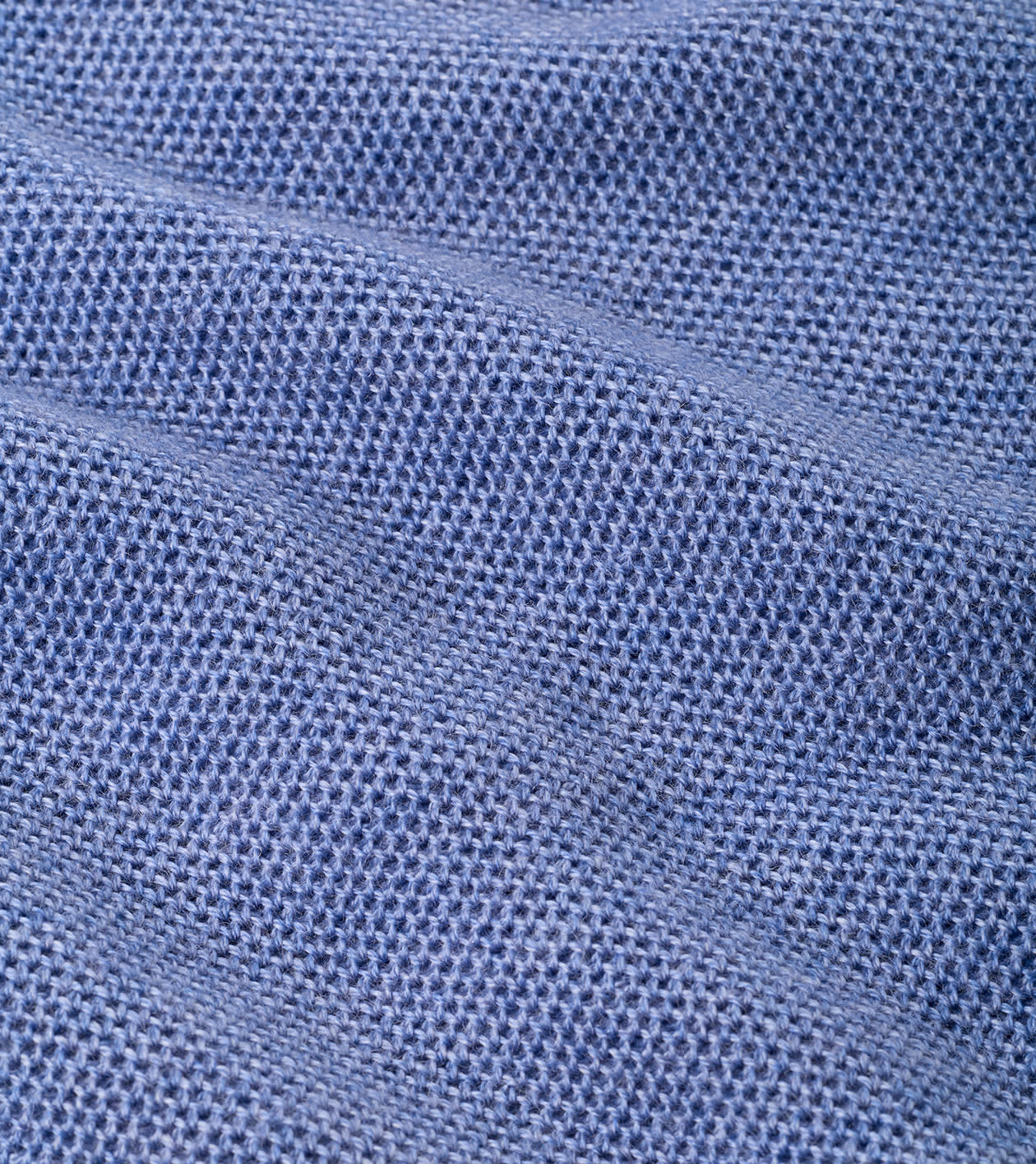 Autumn Crest Honeycomb Crewneck Jumper in BLUE FREESIA - Alternate Image 4