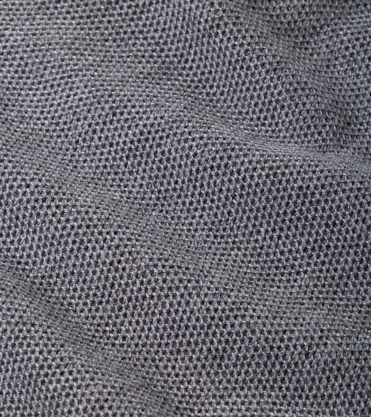 Autumn Crest Honeycomb Crewneck Jumper in OSLO GREY - Alternate Image 4