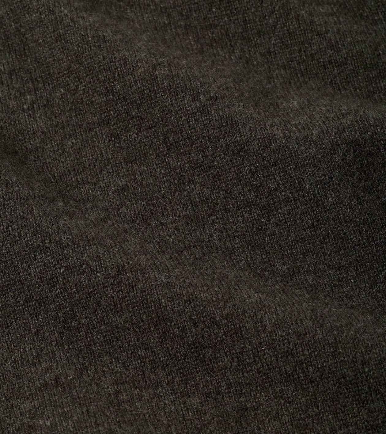 Artisan Crafted Cashmere Flex Quarter-Zip in Dark Olive - Alternate Image 4