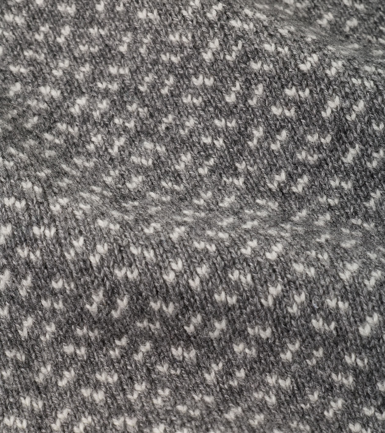 Crescent Nordic Crewneck Sweater in OSLO GREY - Alternate Image 4