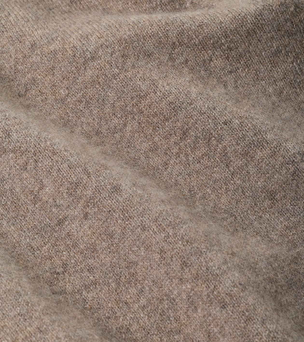 Artisan Crafted Cashmere Full Zip Sweater in Rye - Alternate Image 4