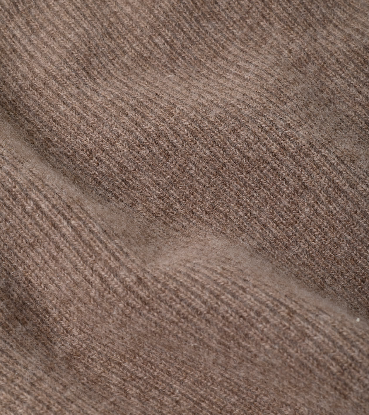 First Fleece Cashmere Crewneck Sweater in LIGHT MOCHA - Alternate Image 4