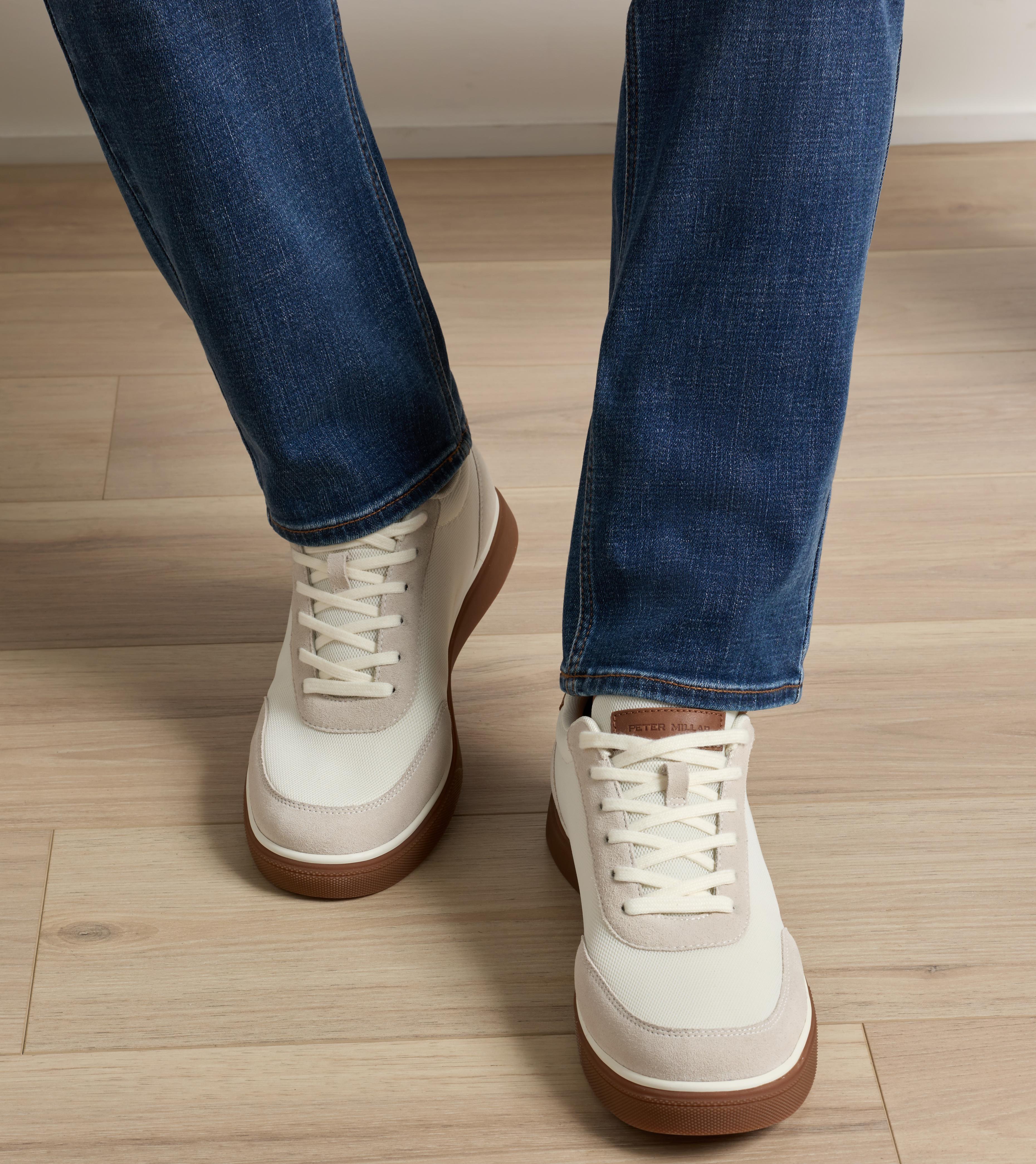 Drift Mesh Sneaker in Ivory - Alternate Image 1