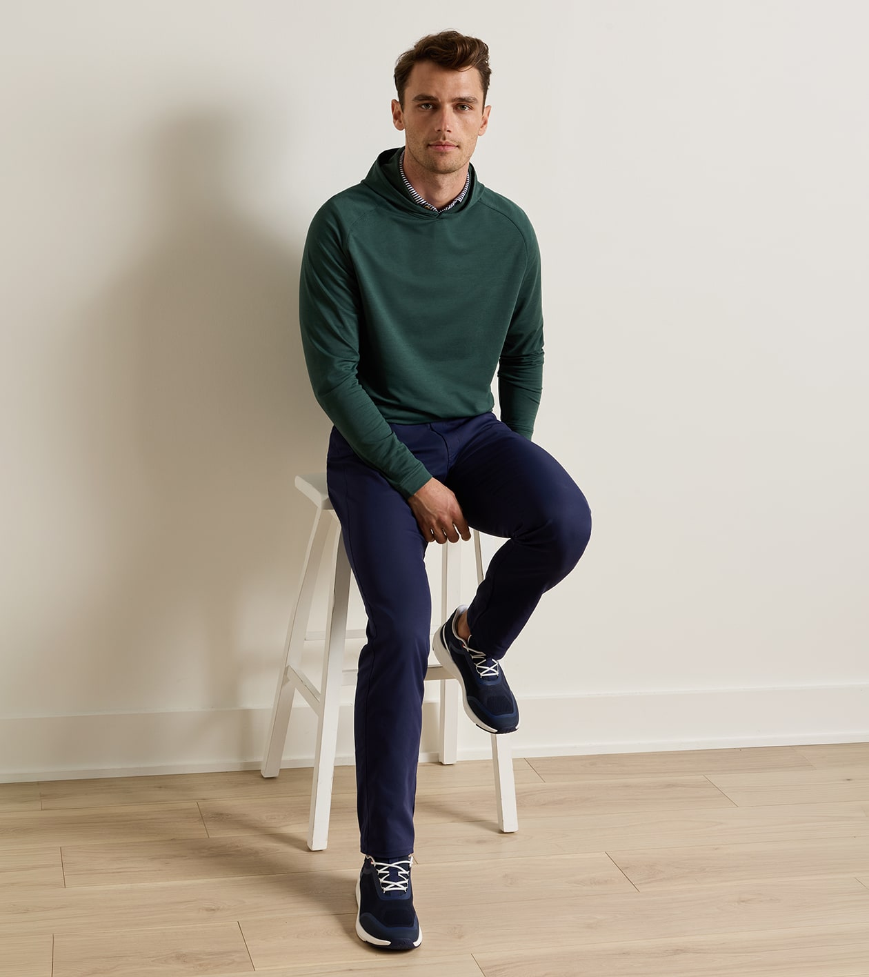 Camberfly Sneaker in Navy - Alternate Image 2