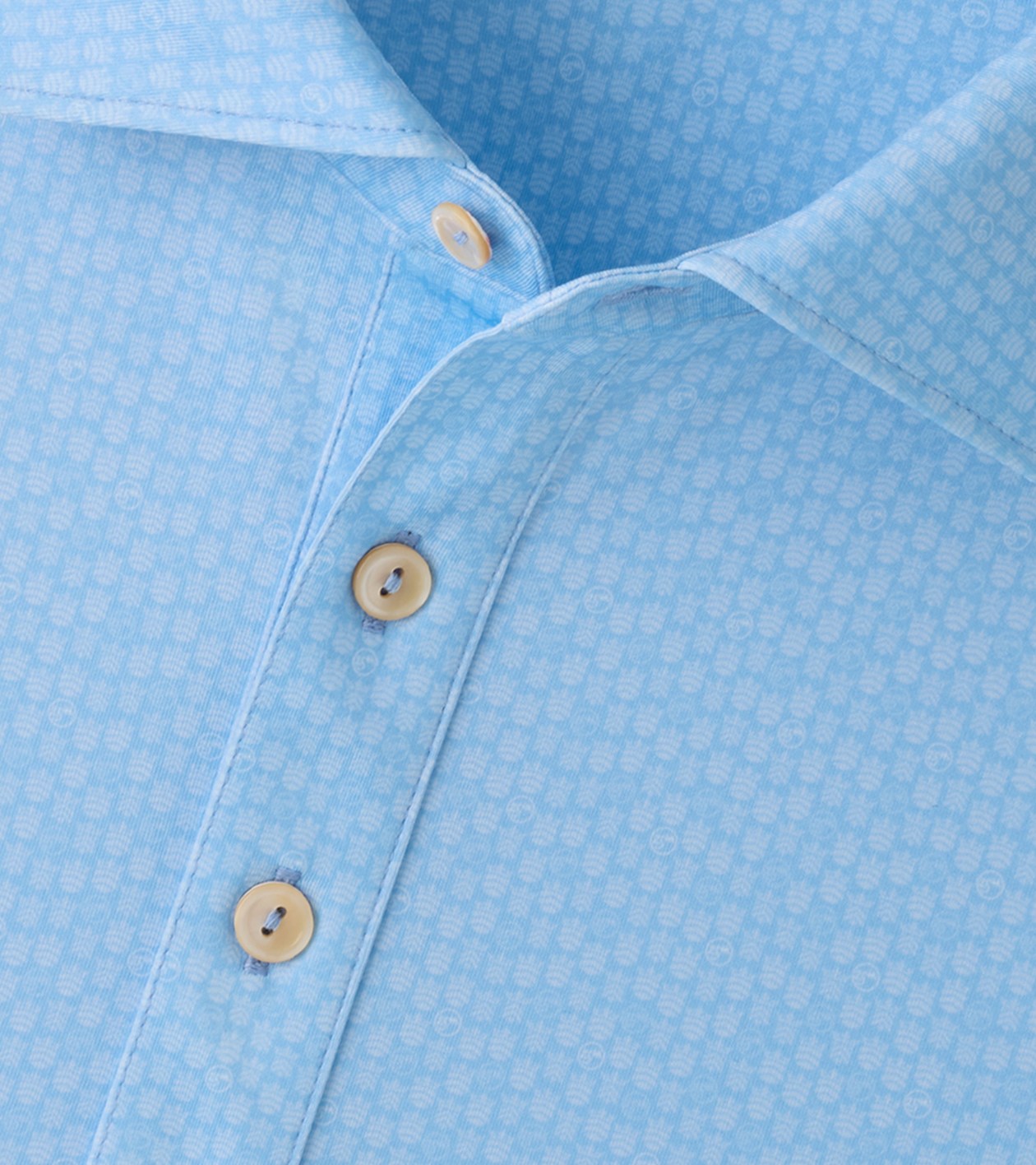 25th Anniversary Performance Jersey Polo in Cottage Blue - Alternate Image 5