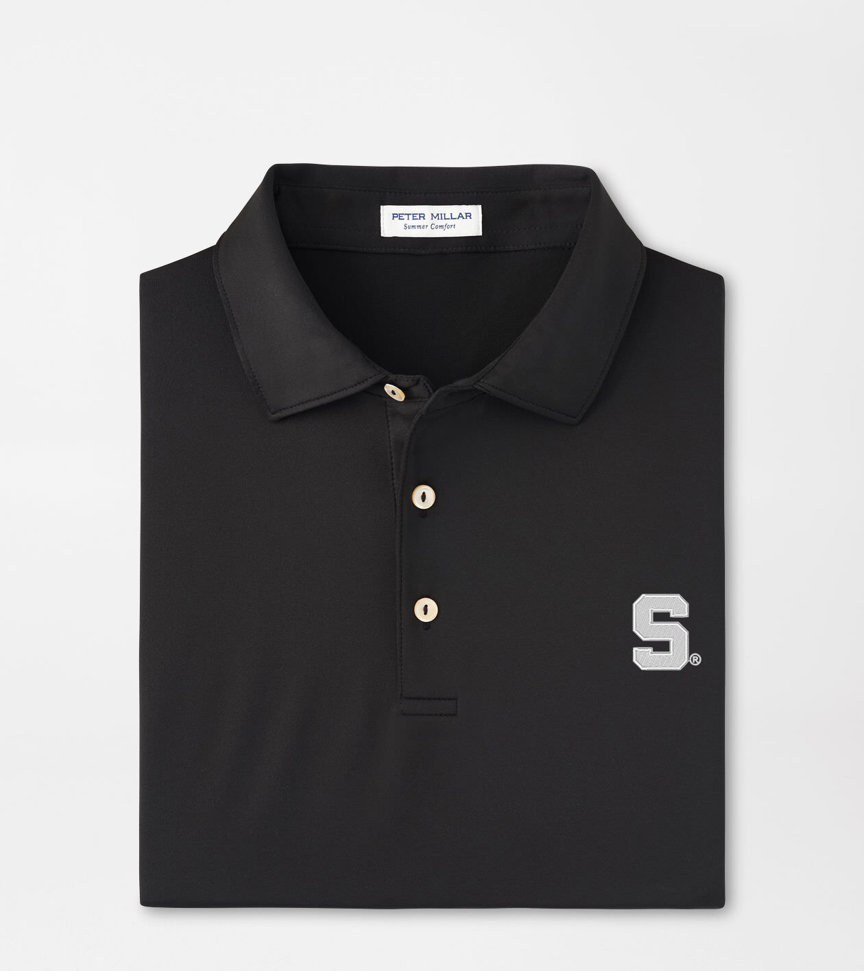 Michigan State Solid Performance Jersey Polo | Men's Collegiate