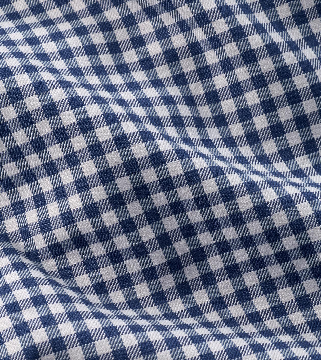Liam Crown Soft Twill Sport Shirt in Navy - Alternate Image 4