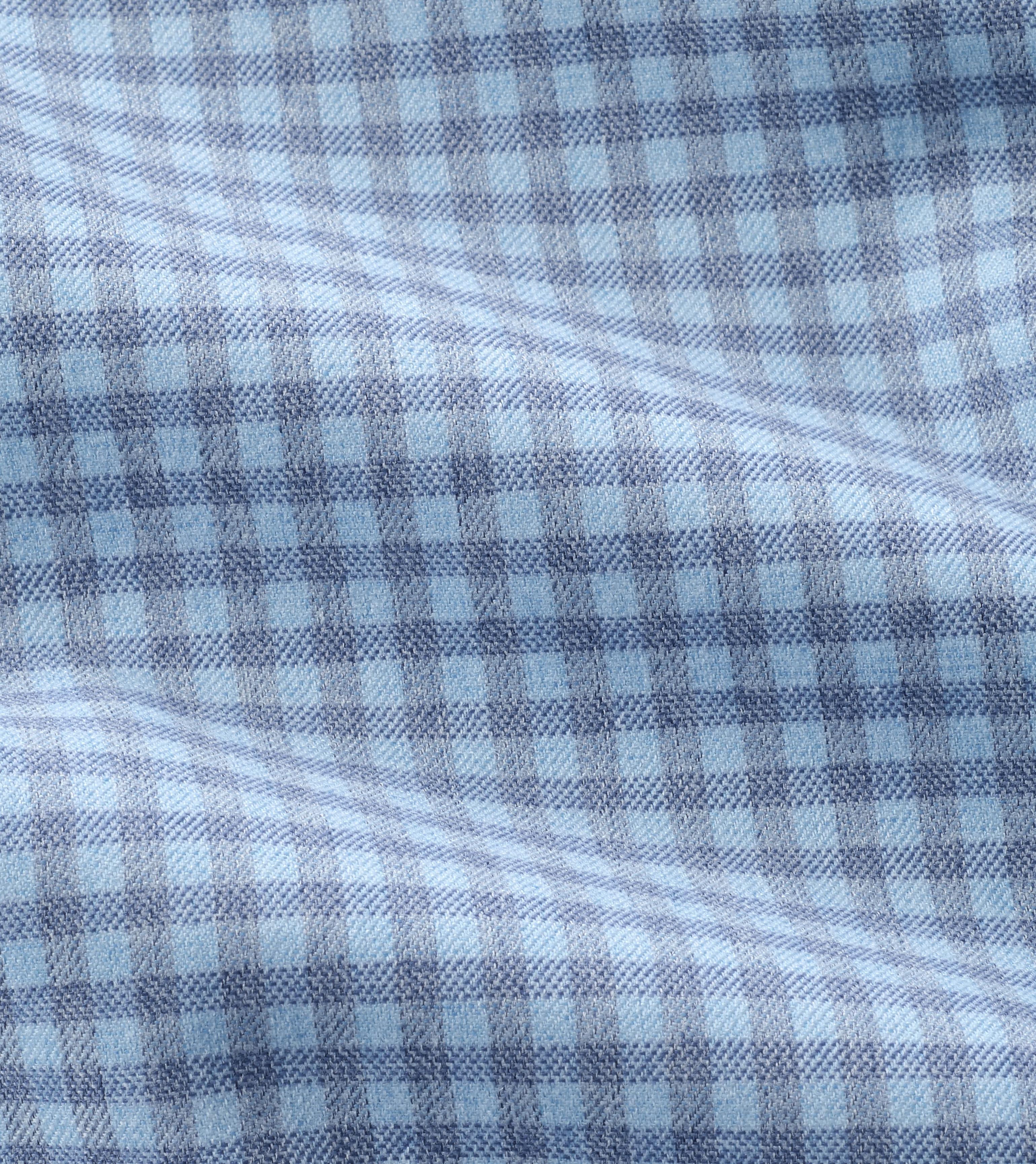Liam Crown Soft Twill Sport Shirt in BLUE FREESIA - Alternate Image 4