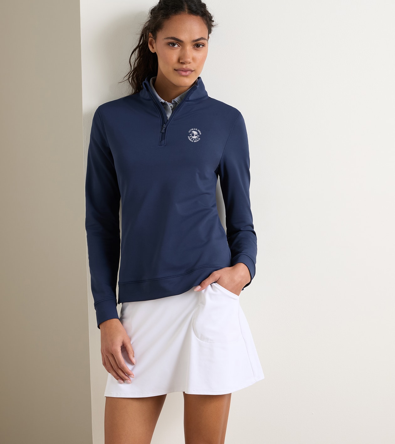 127th U.S. Open Women's Essential Perth in Navy - Alternate Image 1