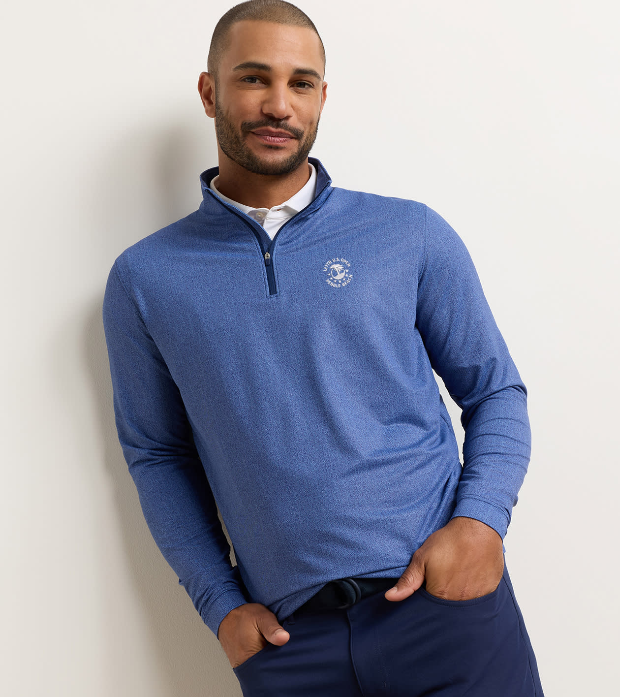 127th U.S. Open Perth Herringbone Performance Quarter-Zip | U.S.