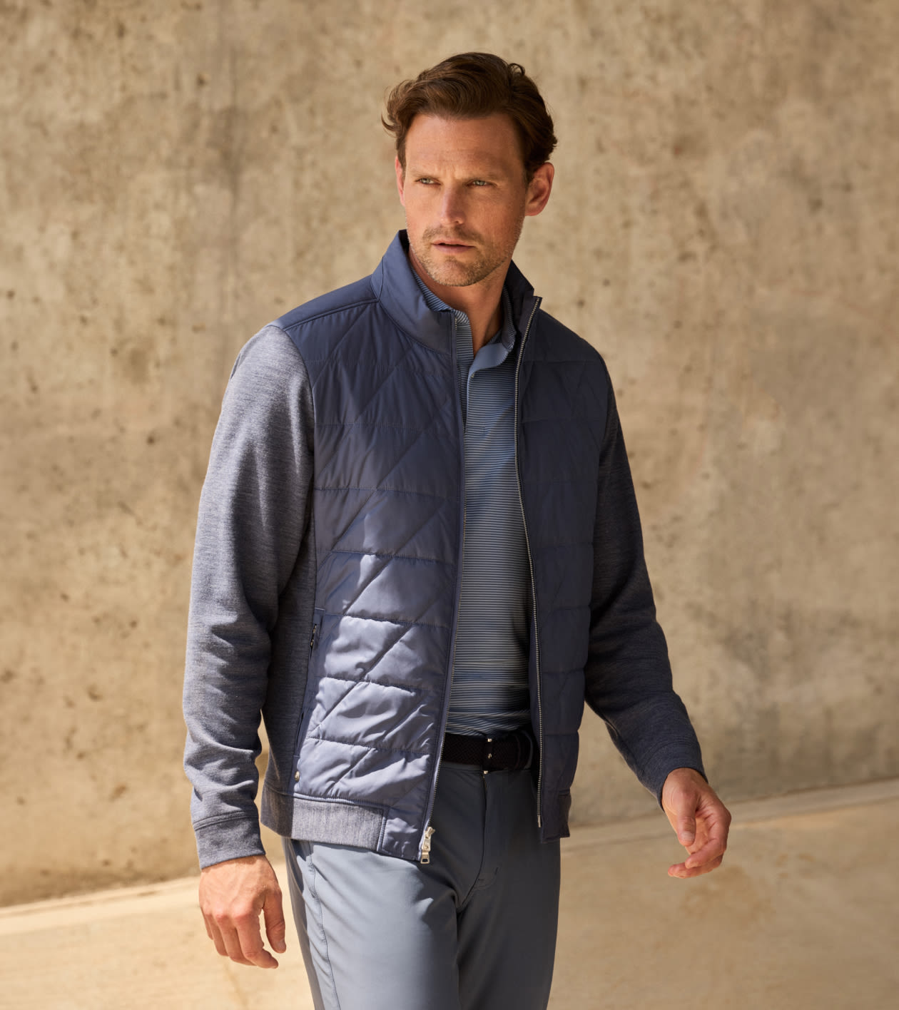 Walker Hybrid Jacket in CADET - Alternate Image 5