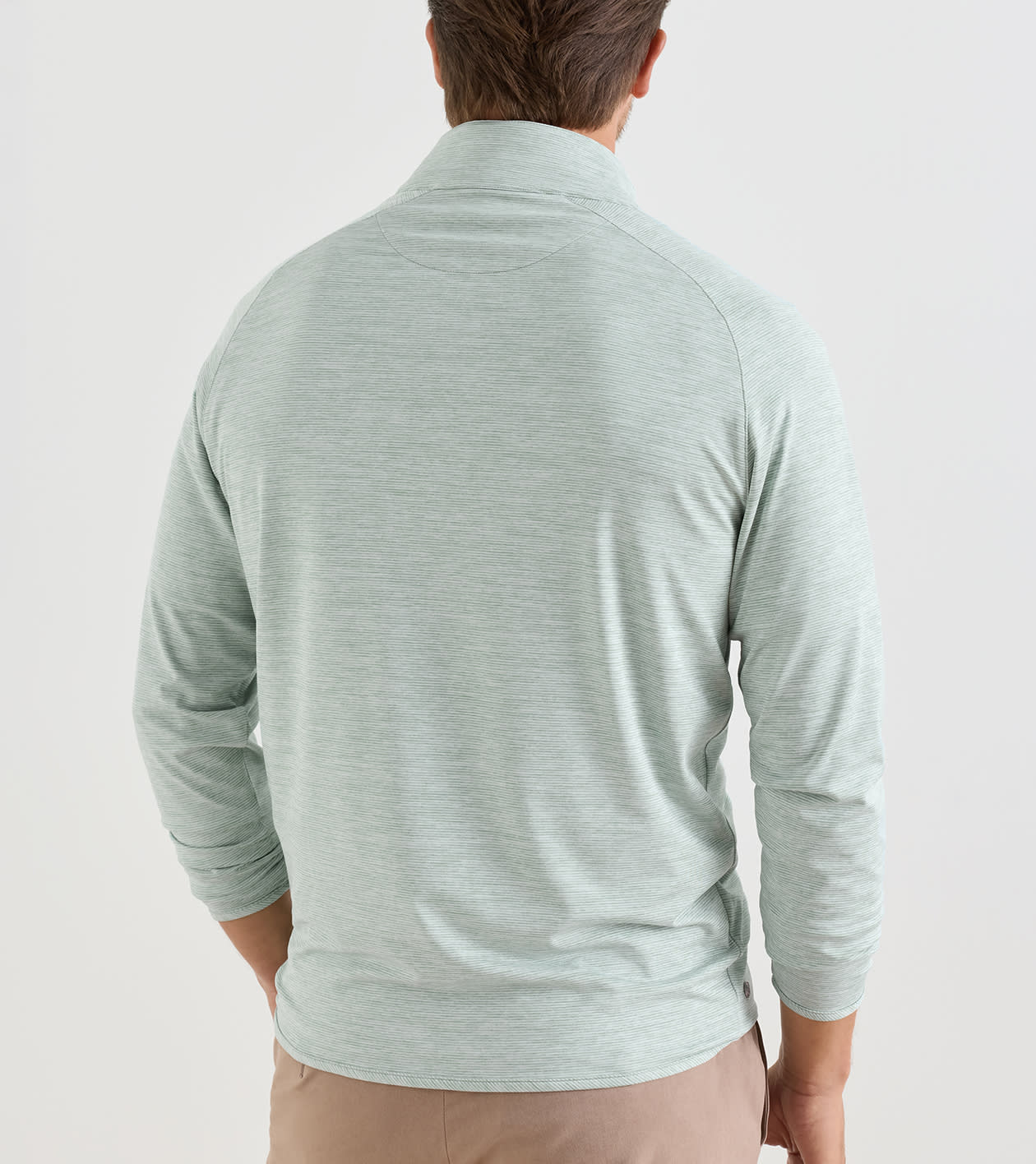 Stealth Stripe Performance Quarter-Zip in GRANDVIEW - Alternate Image 2