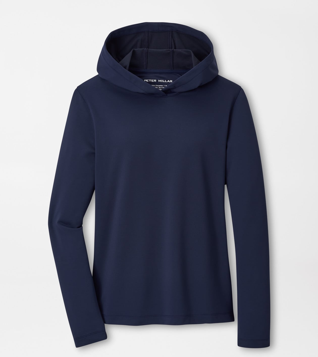 Peter Millar Women's Navy Pine Performance Hoodie
