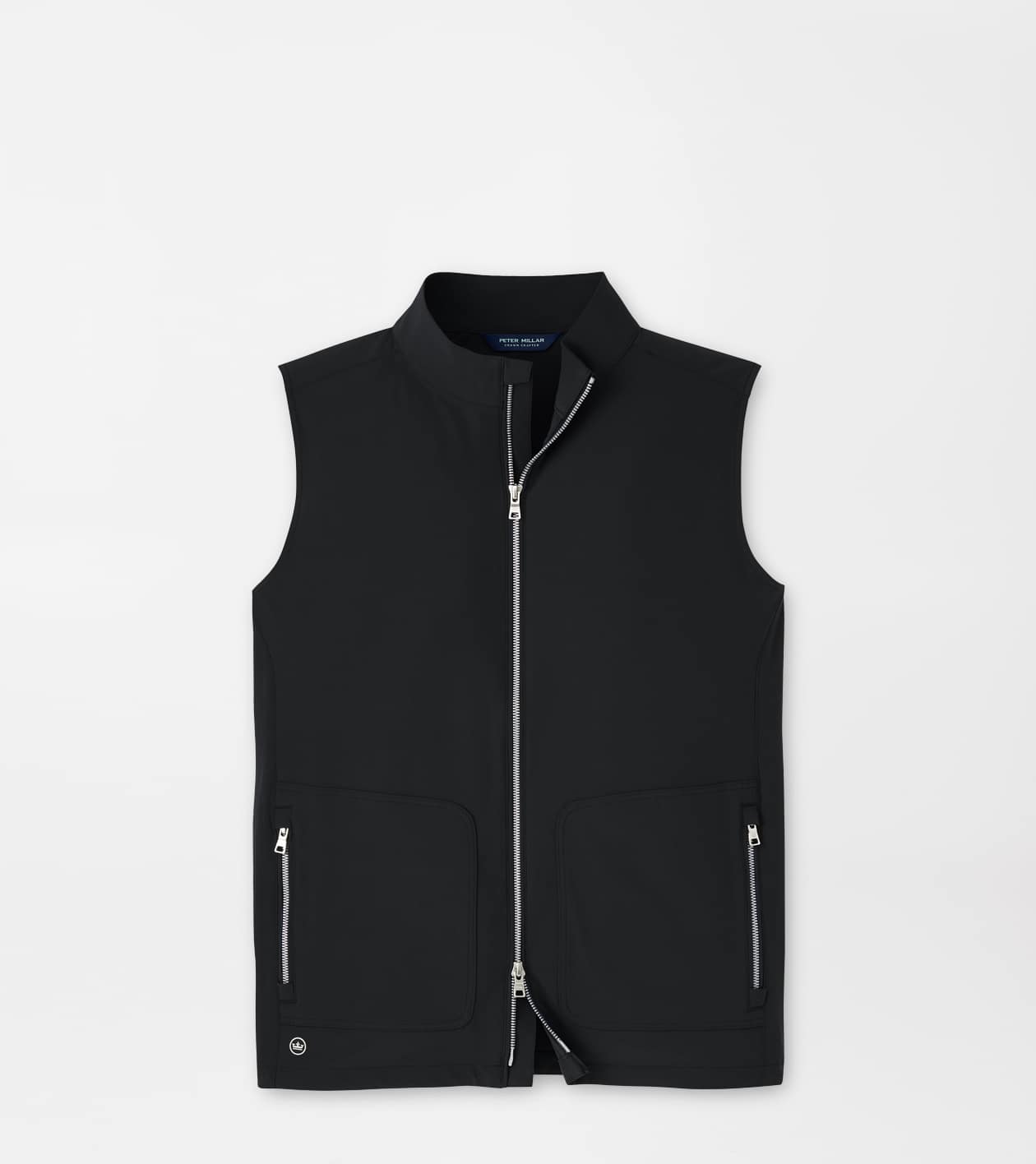 Peter Millar Men's Black Contour Gilet
