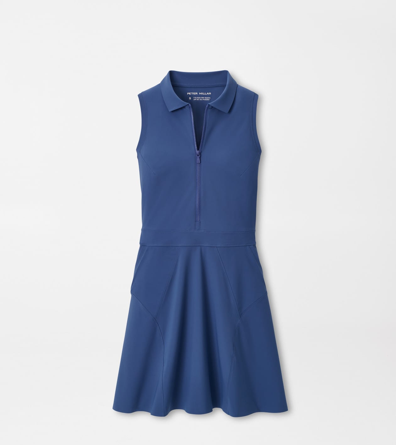 Peter Millar Women's Windsor Blue Bingham Sleeveless Sport Dress