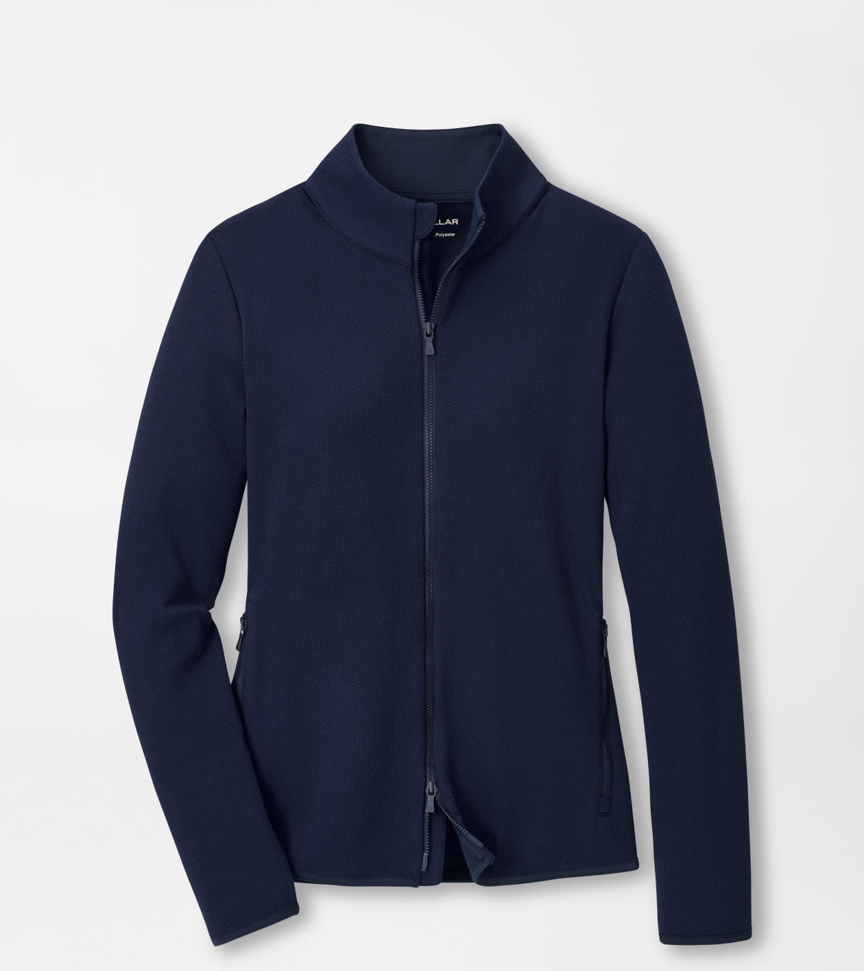 Peter Millar Women's Navy Lumi-Knit Lite Performance Full Zip