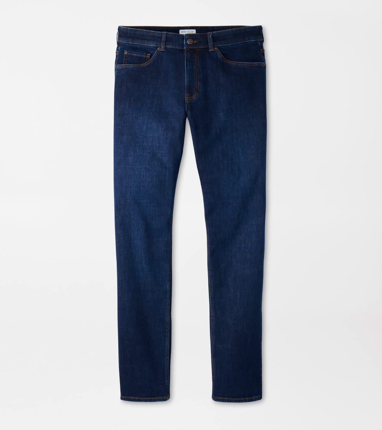 Peter Millar Men's Midnight Blue Rinse Crown Heritage Five Pocket Denim