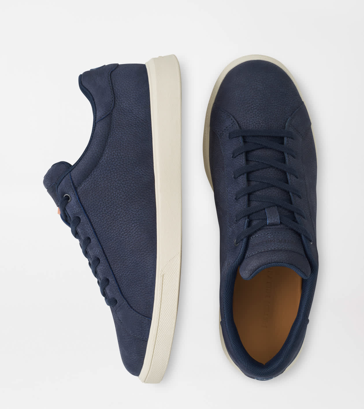 Peter Millar Men's Navy Drift Classic Nubuck Sneaker