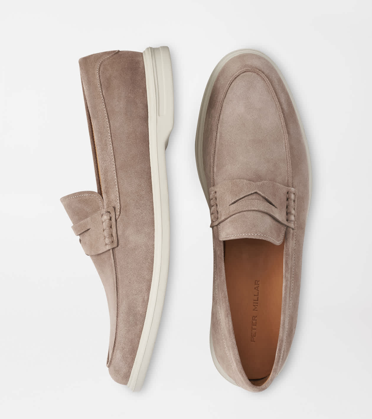 Peter Millar Men's Pebble Excursionist Penny Loafer