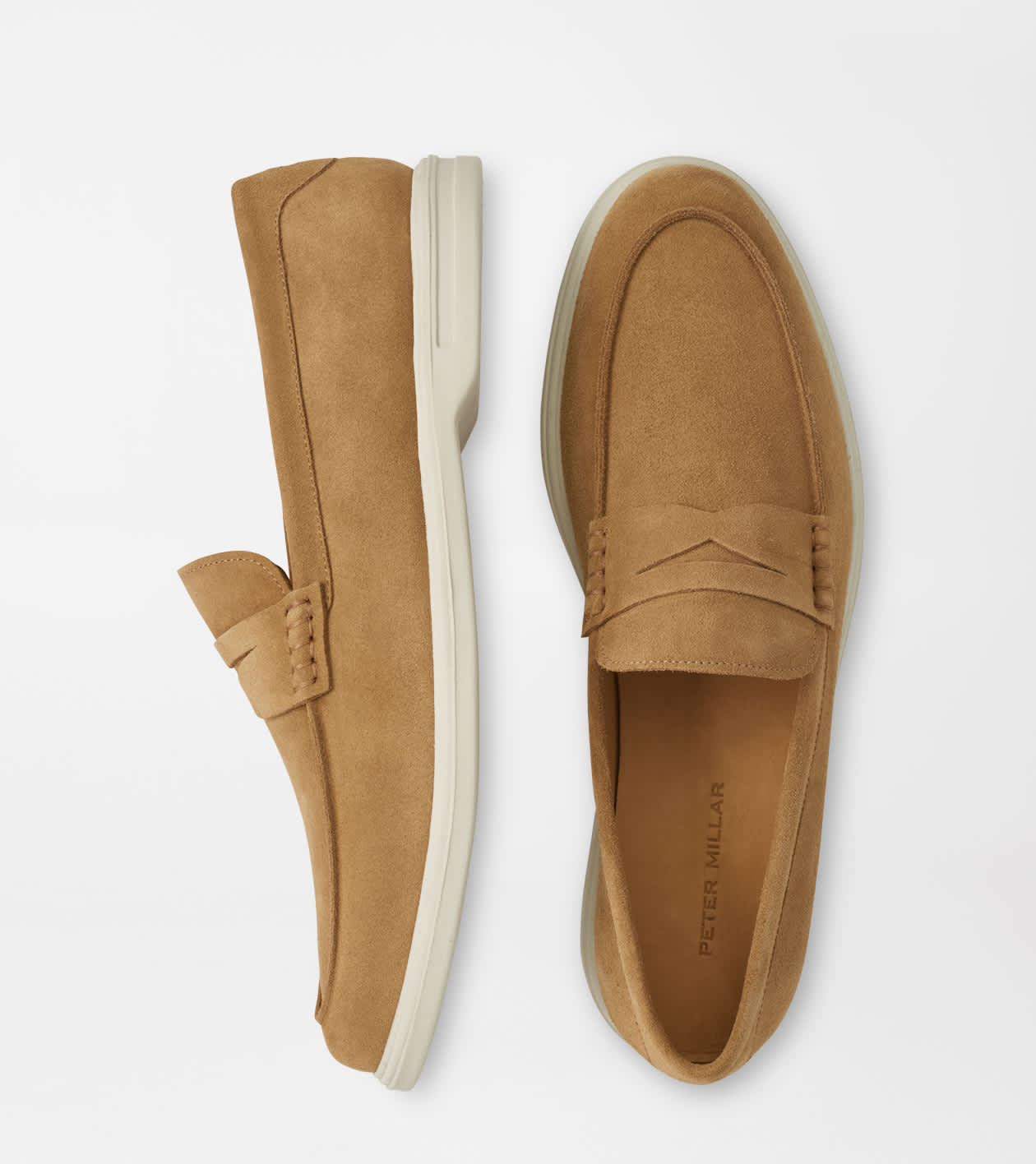 Peter Millar Men's Turbinado Excursionist Penny Loafer