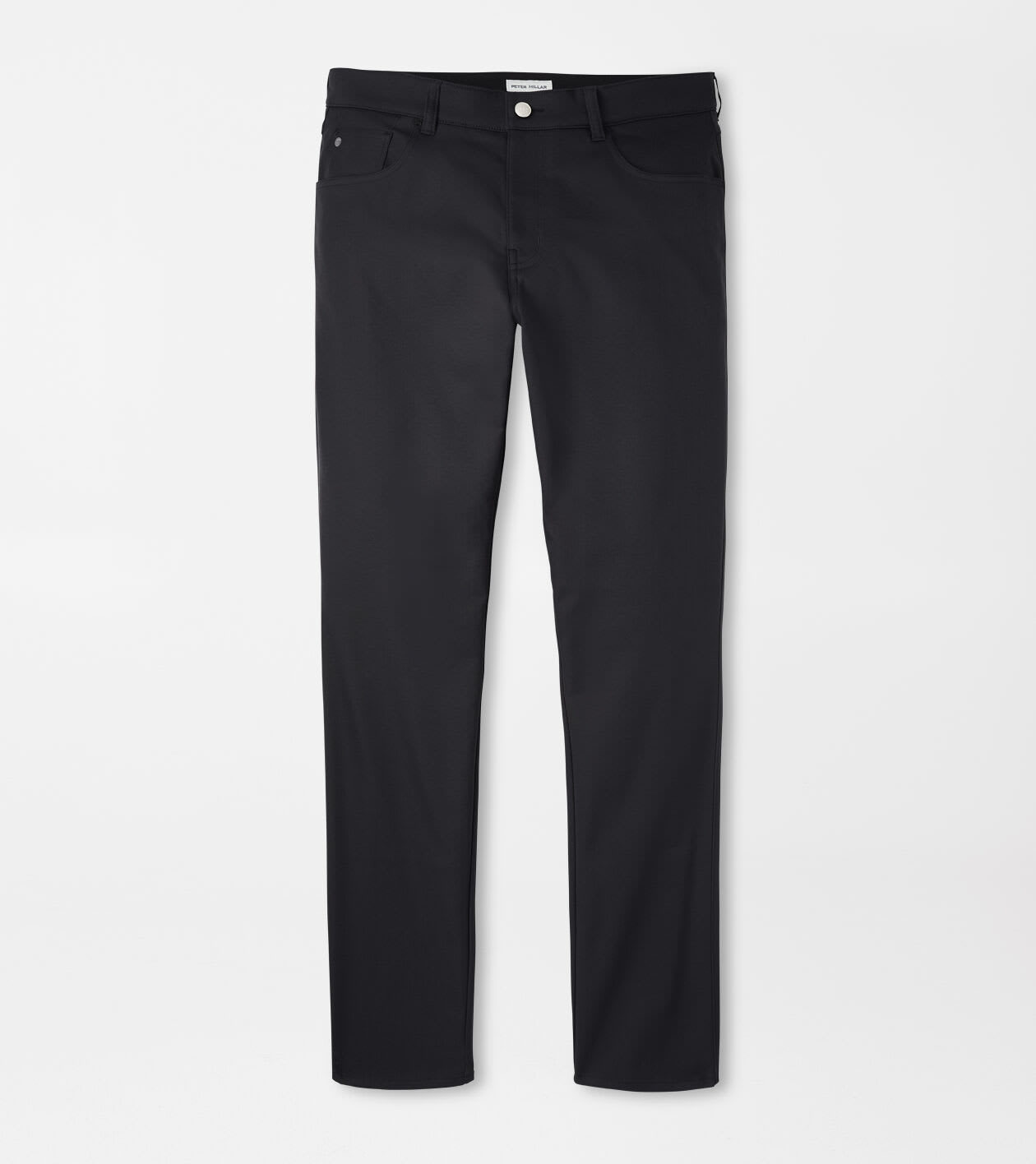 Peter Millar Men's Black Eb66 Performance Five-Pocket Trouser