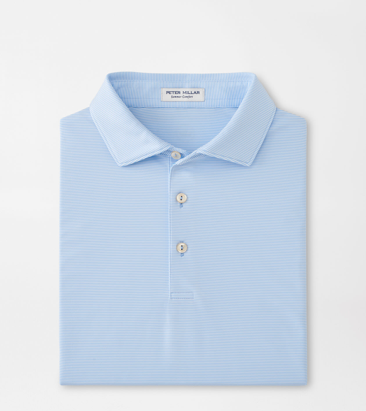 Peter Millar Men's Cottage Blue Jubilee Performance Jersey Polo
