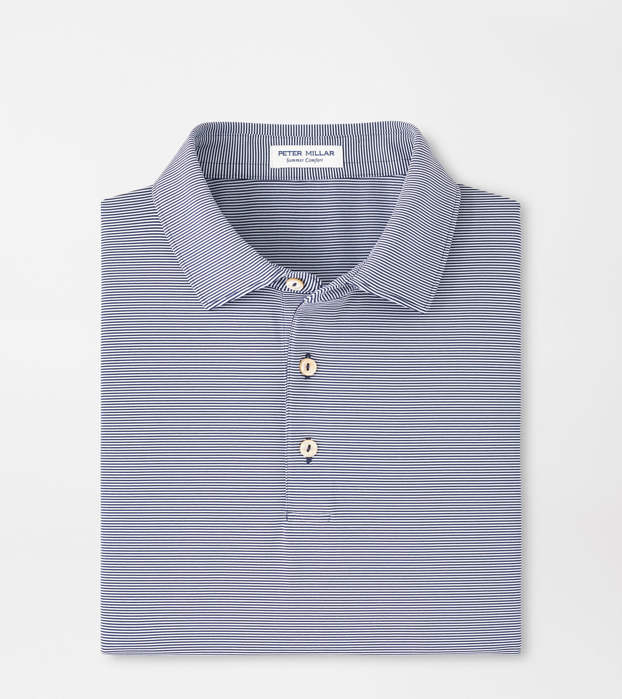 Peter Millar Men's Navy Jubilee Performance Jersey Polo