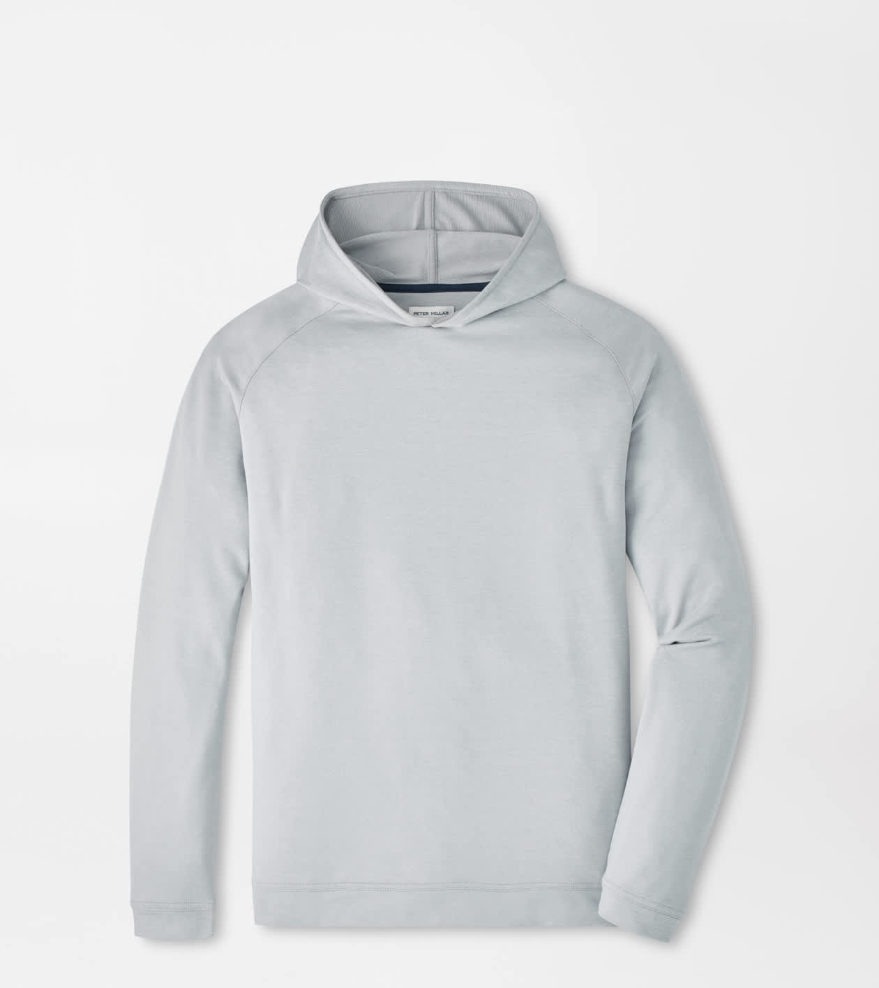 Peter Millar Men's Gale Grey Pine Performance Hoodie