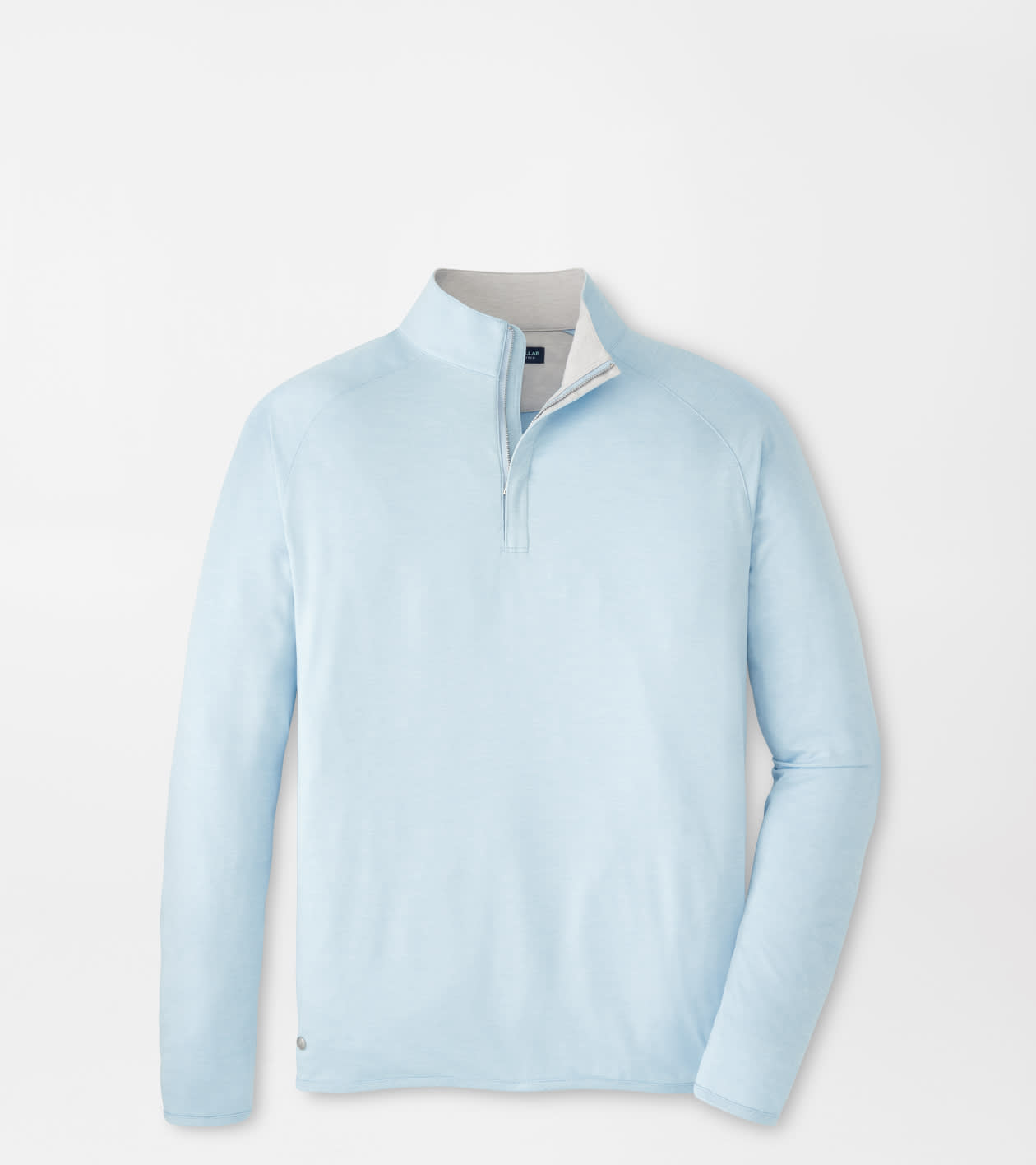 Peter Millar Men's Blue Frost Stealth Performance Quarter-Zip