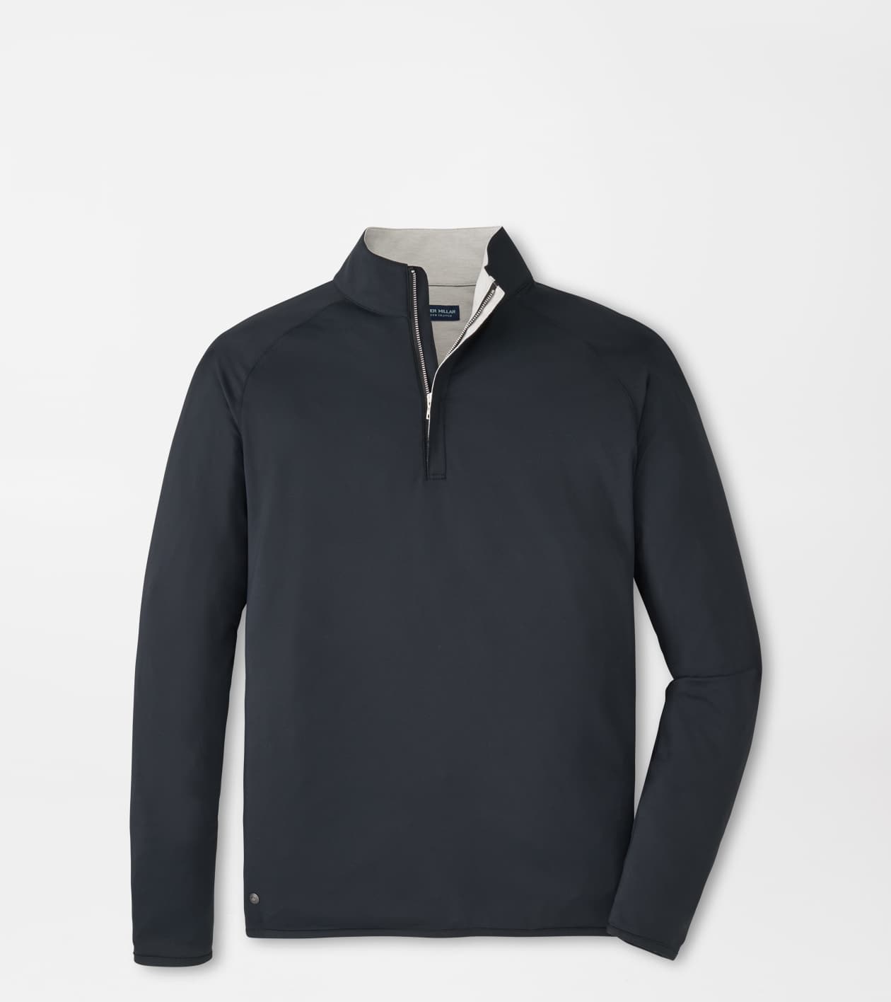 Peter Millar Men's Black Stealth Performance Quarter-Zip
