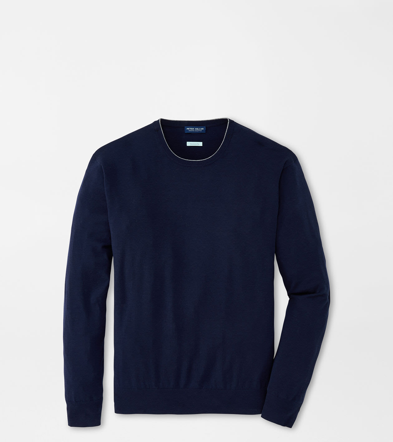 Peter Millar Men's Navy Excursionist Flex Crew