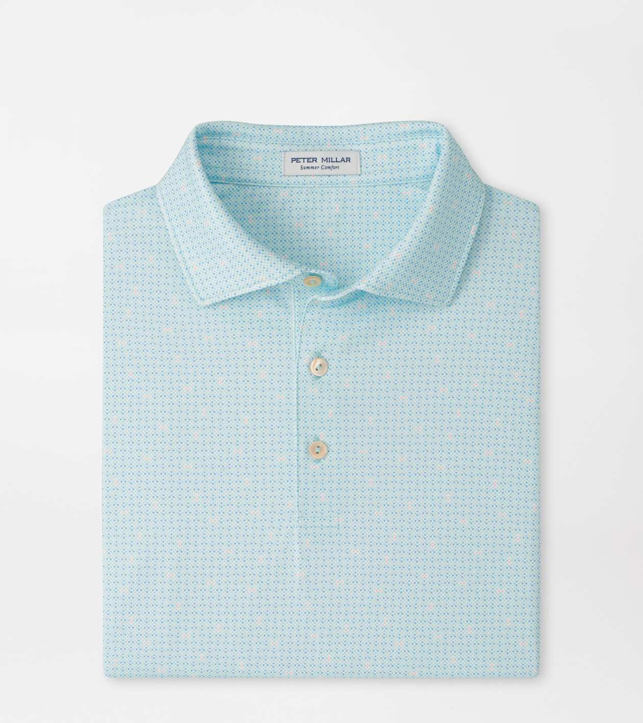 Peter Millar Men's Clearwater Ashgrove Performance Jersey Polo