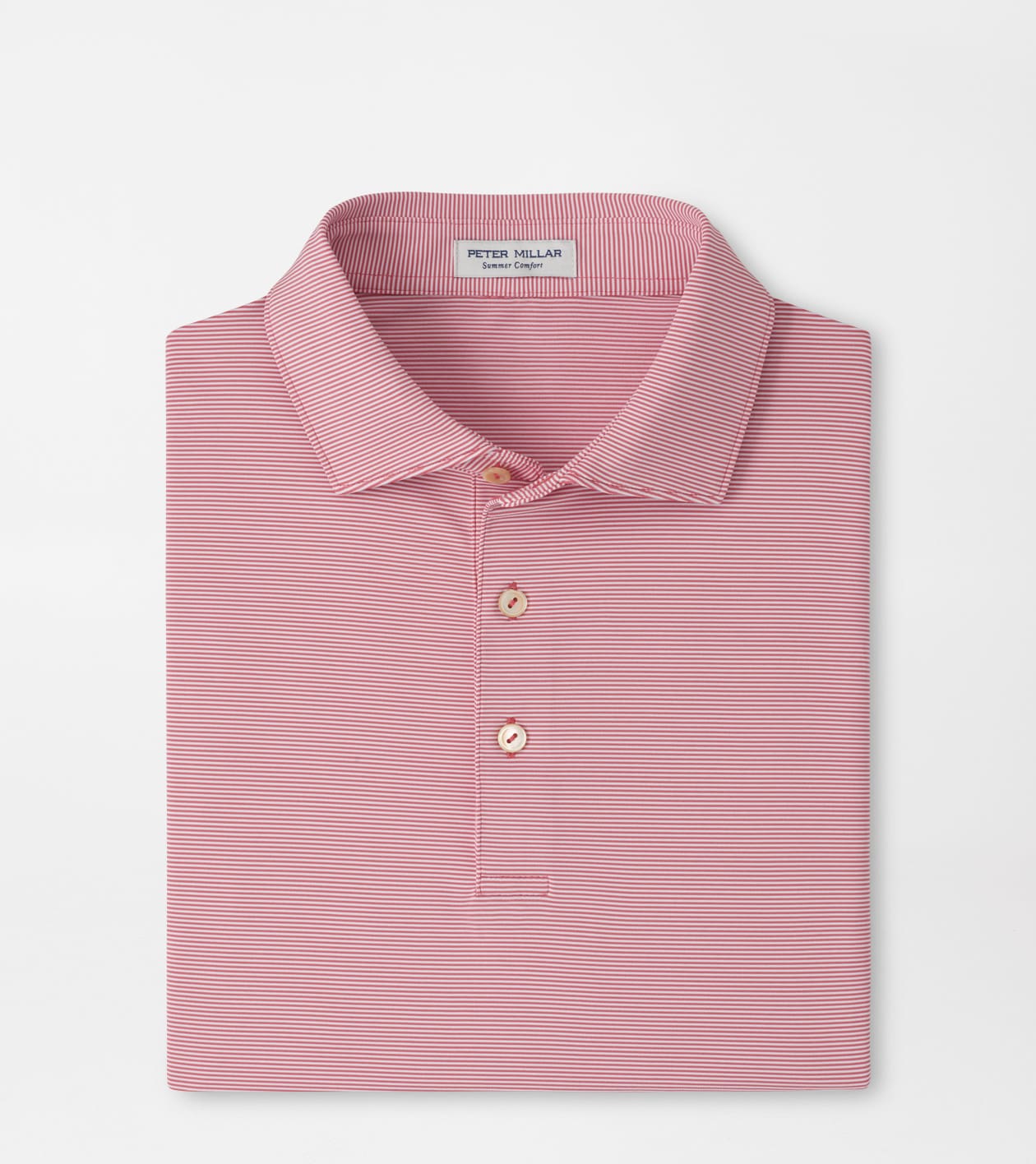 Peter Millar Men's Chili Red Jubilee Performance Jersey Polo