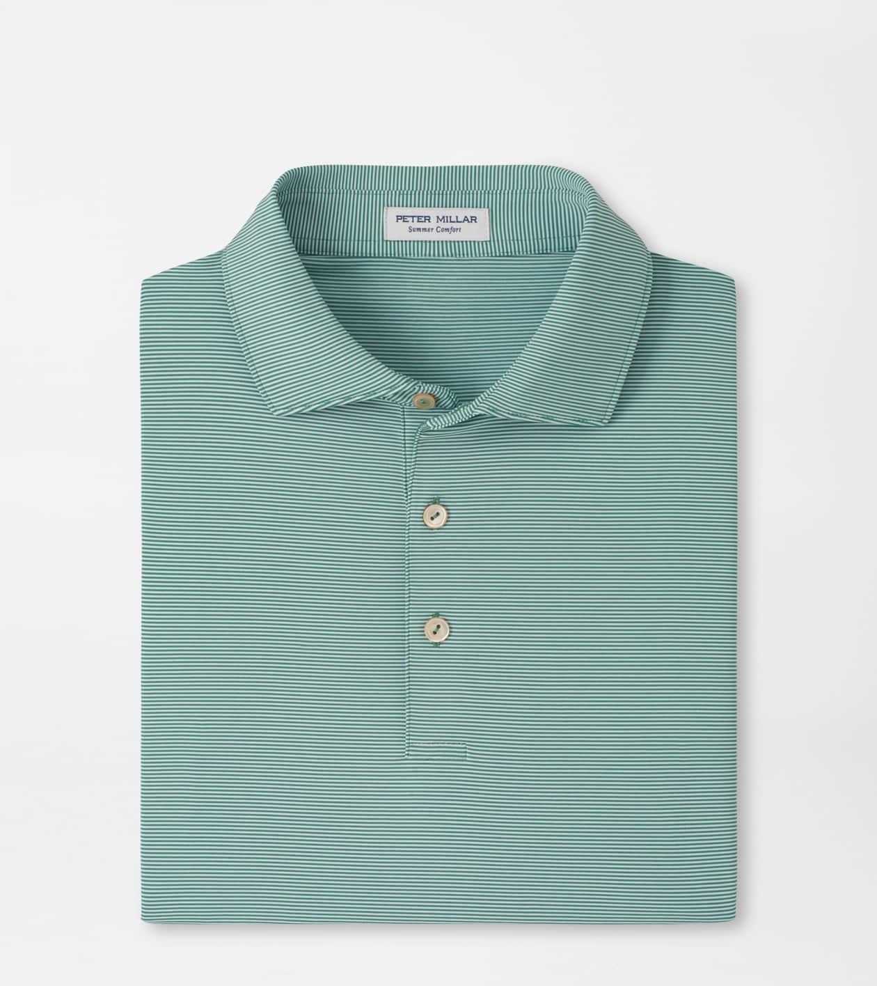 Peter Millar Men's Snow Pea Jubilee Performance Jersey Polo
