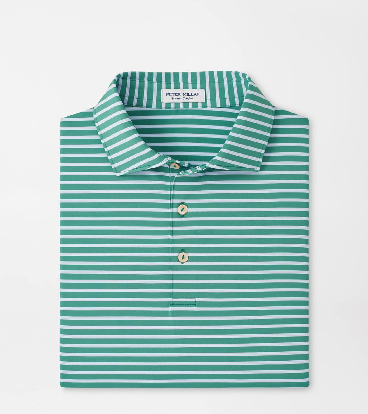 Peter Millar Men's Snow Pea Ashford Performance Jersey Polo