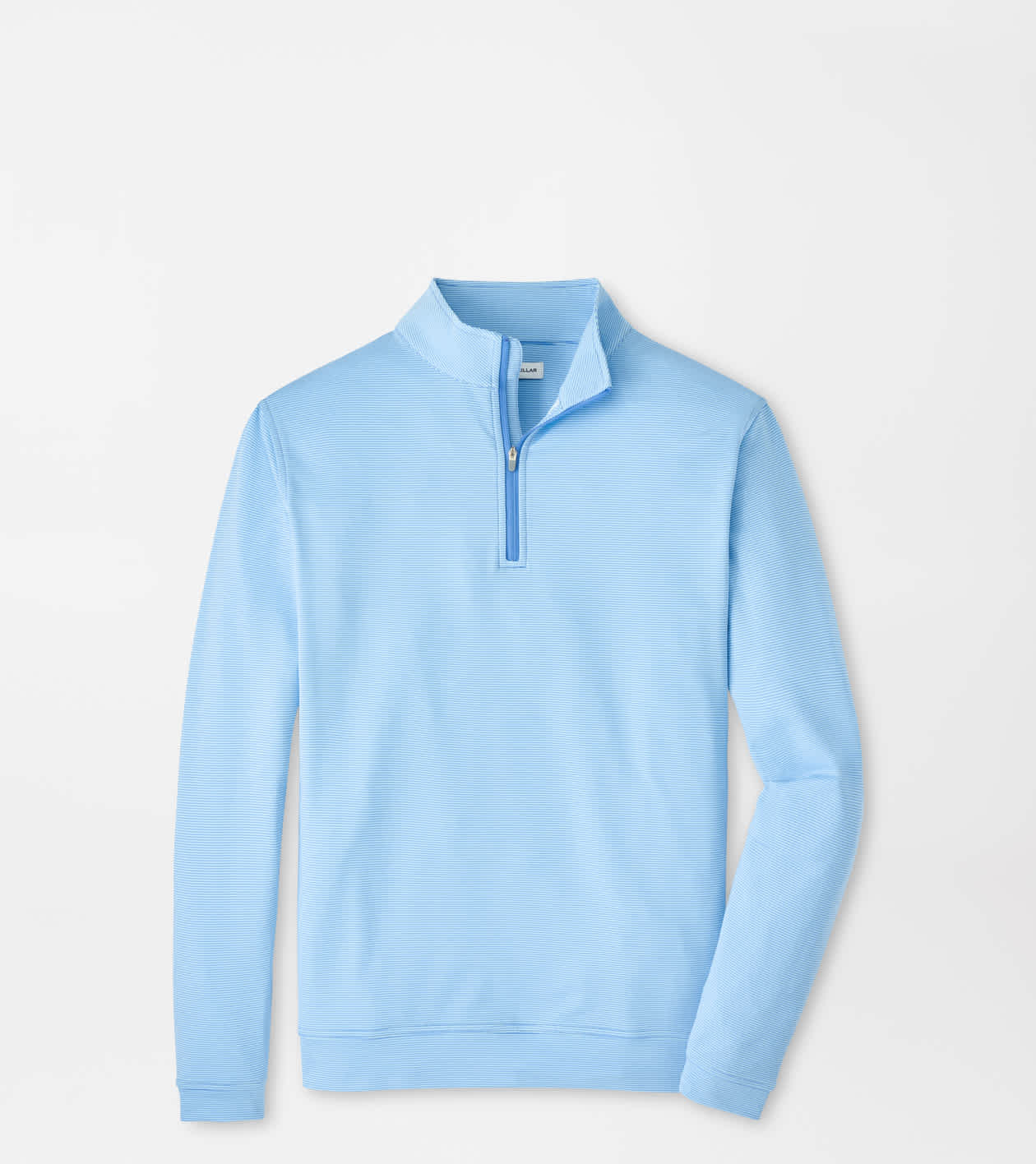 Peter Millar Men's Bluebird Perth Sugar Stripe Performance Quarter-Zip