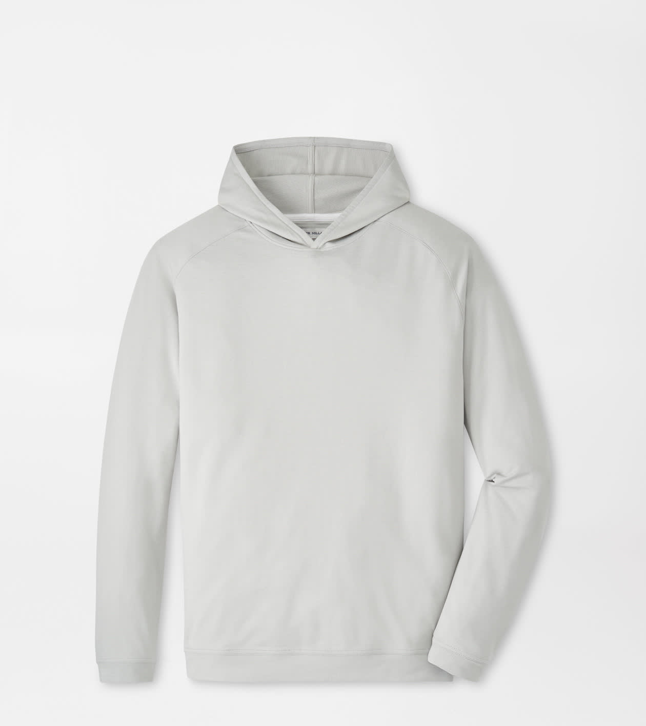 Peter Millar Men's British Grey Pine Performance Hoodie